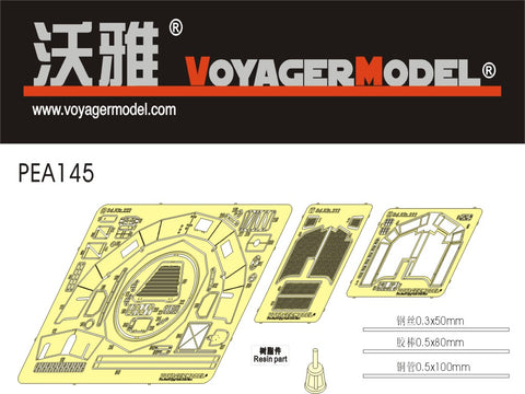 Coyager PEA145 Sd. Kfz .222 and 250/9 metal etching of protective mesh for armored turret(1)