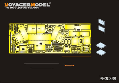 Voyager model metal etching sheet PE35368 Steyr RSO chassis carries PaK40/4 self propelled artillery cockpit retrofit etch.