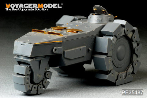 Coyager PE35487 Eckert Vs.Kfz .617 Metal etching parts for upgrading of armoured mine clearance vehicles