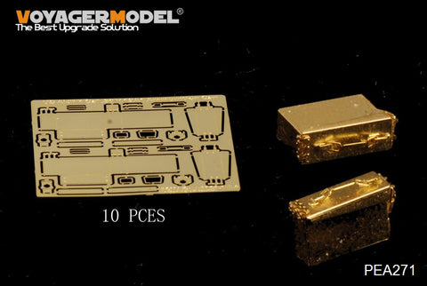 Ammunition box for voyager pea 271 m19a1 0.3 inch machine gun