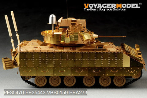 Voyager PE 35470m2 a2 bradley infantry fighting vehicle reshipment of upgrade a metal etchings ( t club )