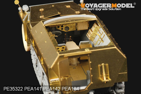 Voyager model metal etching sheet PE35322 Sd.Kfz.250/9 semi crawler Armored Reconnaissance Car upgrade metal etch