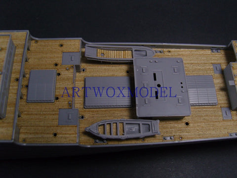 Artwox model wooden deck for Hasegawa 40082 Japan Ikekawa Maru Pill Diving Master Ship AW10085