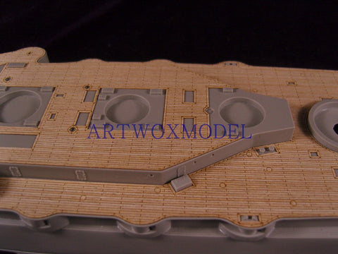 ARTWOX Model Wooden Deck for /Combrig3534FH tiger battleship cruiser wooden deck AW10073