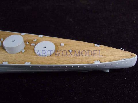 Artwox model wooden deck for Airfix A04202 British Navy cruiser USS Hood wooden deck AW50020