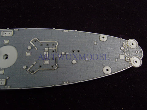 Artwox model wooden deck for tamiya 31613 us b b - 63 USS Missouri blue wood deck aw 20064