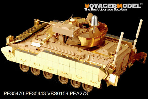 Voyager PE 35470m2 a2 bradley infantry fighting vehicle reshipment of upgrade a metal etchings ( t club )