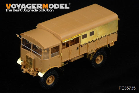 Voyager model metal etching sheet PE35735 AEC "Matador" artillery tractor traction medium term upgrade using metal etched parts