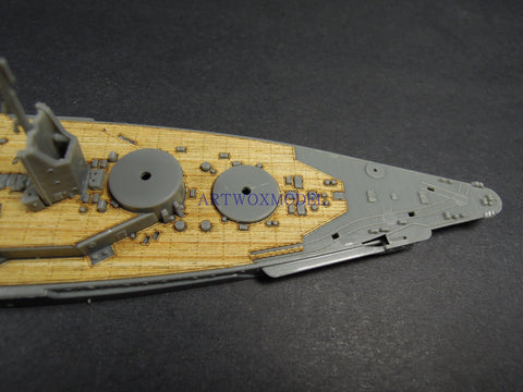 Artwox model wooden deck for Fujimi 420257 Japanese Battleship Birui Wood Deck AW2001 5