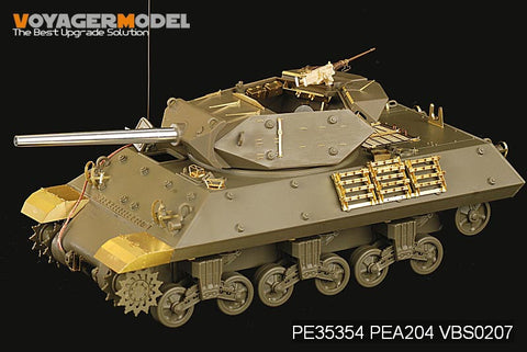 Voyager Model etching sheet PE 35354 basic components of M10 U.S. tank destroyer in world war ii ( equipped with afv 35024 )