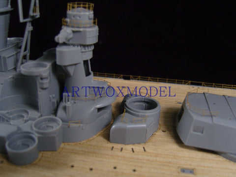 Artwox model wooden deck for Tamiya 78025 big and battleship new PE suite wooden decks AW10050A