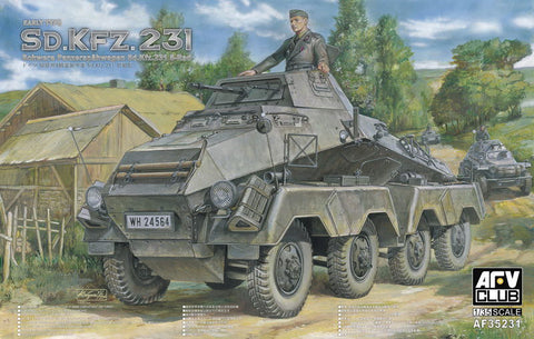 Voyager PE35489 Sd. Kfz .231 Metal etching for initial upgrade of eight armoured reconnaissance vehicles