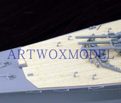 Artwox model wooden deck for Tamiya 78014 Japanese grand and large battleship (natural color deck) AW10004