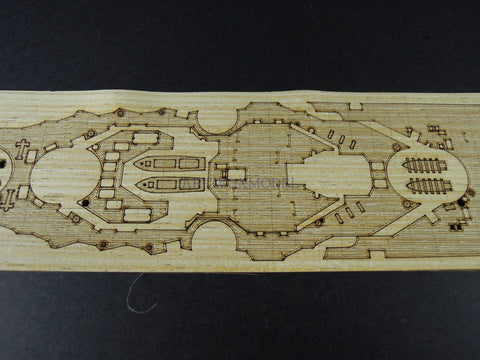 Artwox model wooden deck for Hasegawa 49117 Ice battleship wooden deck AW20119