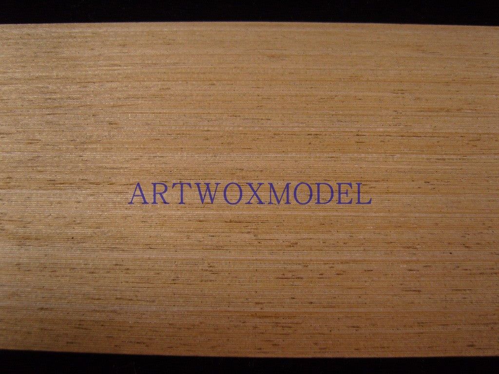 Artwox model wooden deck for self-cutting wooden deck 7.5 CM * 40CM(US version British version) wooden deck AW2001 3