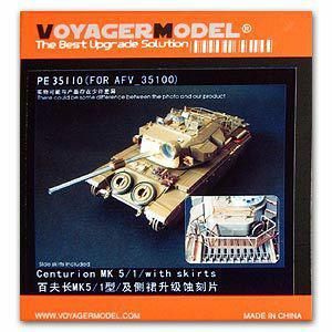 Voyager PE 35110 centurion mk.5 / 1 metal etcher for upgrading main battle tank