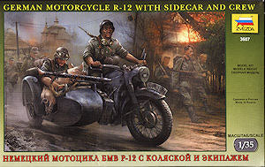 Voyager model metal etching sheet PE35093 German R-12 three-wheeled motorcycle upgrade for metal etching(for Red Star)