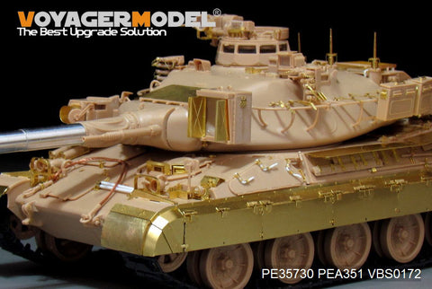 Voyager model metal etching sheet PE35730 France AMX-30B2 main battle tank upgrade metal etching parts