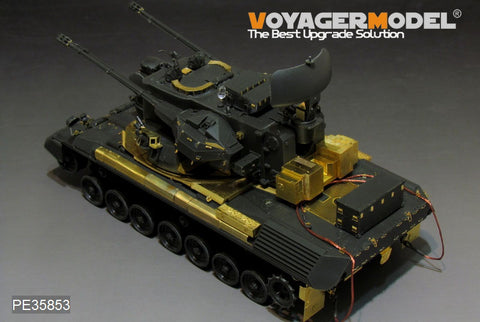 Voyager Model etching sheet PE 35853 modern german cheetah self-propelled anti-aircraft gun a2 basic retrofit