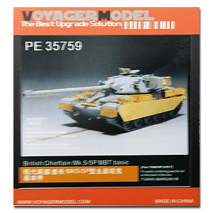 Voyager model metal etching sheet PE35759 modern British chieftain MK5/5P main battle tank basic components