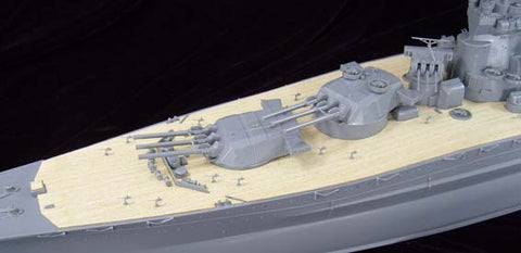 Artwox model wooden deck for Tamiya 78014 Japanese grand and large battleship (natural color deck) AW10004
