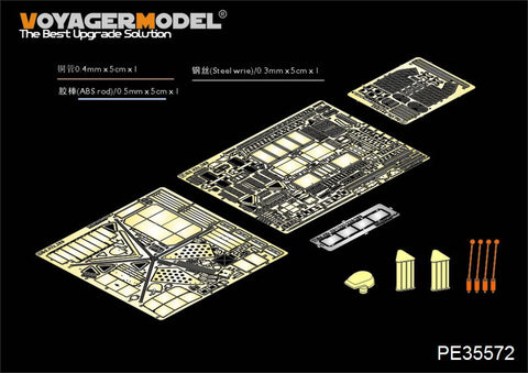 Voyager model metal etching sheet PE35572 Sd.kfz .2638 round armoured reconnaissance vehicle upgrade metal etching parts