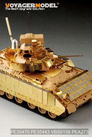 Voyager PE 35470m2 a2 bradley infantry fighting vehicle reshipment of upgrade a metal etchings ( t club )