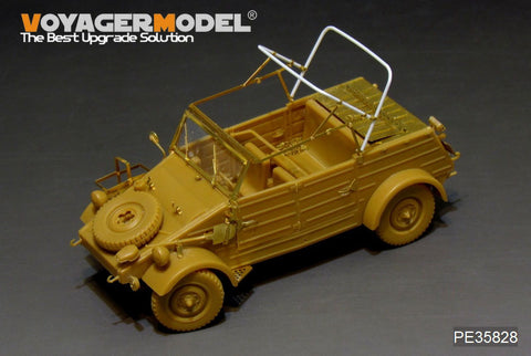 Voyager Model etching sheet PE35828 German World War II Volkswagen 82 Jeep Reconstruction(with HERO 3502)