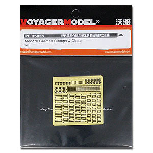 Voyager model metal etching sheet PE35035 modern German combat vehicle tools fastening fastener retrofit (general)