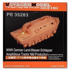 Voyager model metal etching sheet PE35283 LWS Metallic etching for Medium-term upgrade and Transformation of amphibious Carrier (Wei)