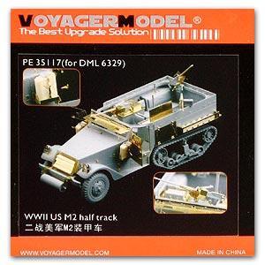 Voyager model metal etching sheet PE35117 M2 half-track armoured transport vehicle etching upgrade kit