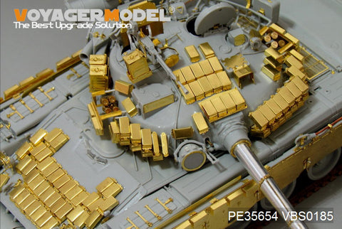 Metal etching for Voyager Model etching sheet PE35654 T-80BV main battle tank upgrade