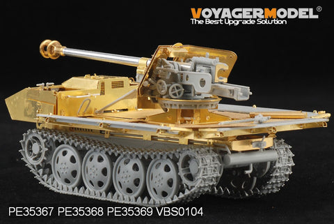 Voyager Model Metal Etching Sheet PE35367 stair RSO self propelled antitank gun upgrade base metal etch