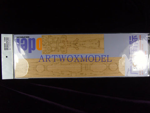 Artwox model wooden deck for Academy 14103 Admiral Graf Spee wooden deck AW10049