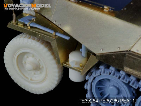 Voyager Model Metal Etching Sheet PE35266 Sd.Kfz.251 Ausf.D semi slip armored vehicle anti-skid floor metal etch