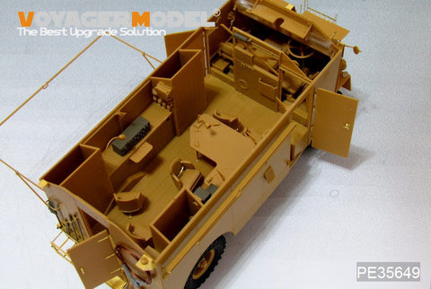 Voyager model metal etching sheet PE 35649 AEC " Doherty" metal etcher for upgrading armoured command vehicle