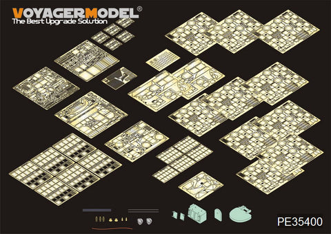 Voyager model metal etching sheet PE35400 M2A3 "Bradley" reconnaissance chariot retrofit a type of foundation modification part (T)