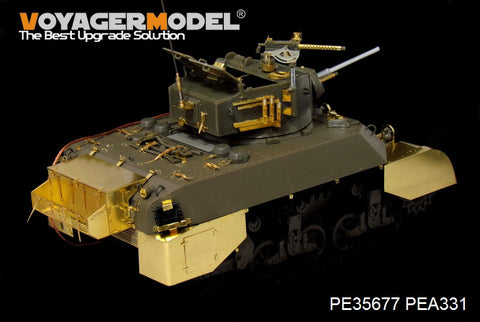 Voyager PE35677M3A3 Metallic etching Kit for upgrade and Transformation of Light vehicle "Stuart"