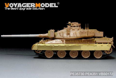 Voyager model metal etching sheet PE35730 France AMX-30B2 main battle tank upgrade metal etching parts