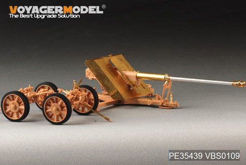 Voyager PE35439 PaK43 L/71 8.8 cm traction anti-tank gun upgrade etching(No. 1 hand)