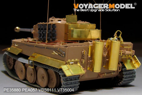 Voyager model metal etching sheet PE 35880 german tiger I tank mid-term retrofit ( with rmf RM - 5010 )