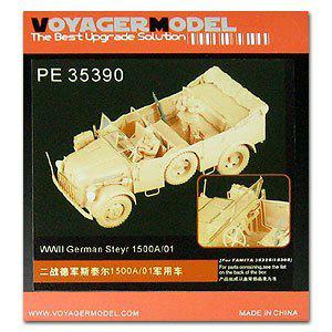 Voyager PE35390 Steyr 1500A/01 staff liaison vehicle upgrade metal etching parts