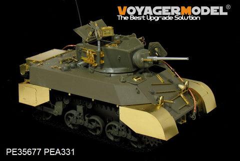 Voyager PE35677M3A3 Metallic etching Kit for upgrade and Transformation of Light vehicle "Stuart"