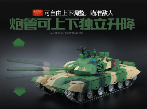 HengLong 1/16 China 99A main battle tank 3899A-1 remote control metal model 2.4 G parade wolf toy