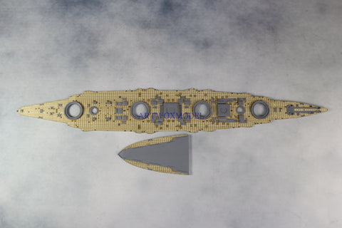 Artwox model wooden deck for Revell 05137 Russian battleship Gangut wooden deck AW10133