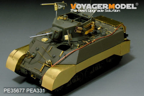 Voyager PE35677M3A3 Metallic etching Kit for upgrade and Transformation of Light vehicle "Stuart"