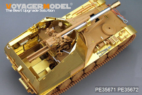 Voyager PE35671 "wild bees" 105mm self propelled howitzer upgrade metal etching parts (T Society)