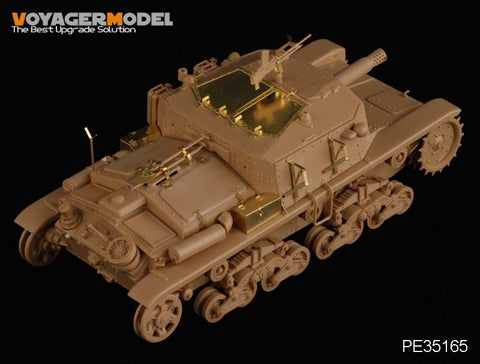 Voyager PE35165 Metal etching for upgrade of Italian M40 assault gun(for T Society)