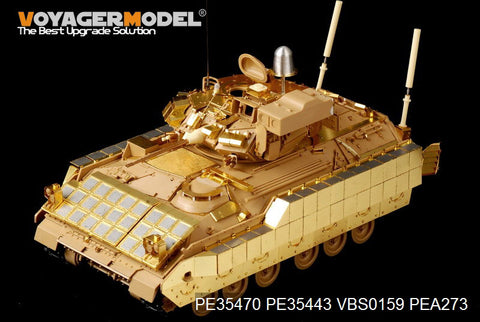 Voyager PE 35470m2 a2 bradley infantry fighting vehicle reshipment of upgrade a metal etchings ( t club )