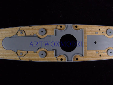 Artwox model wooden deck for Tamiya 77518 German Shane Khost battle cruiser wooden deck AW20050